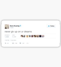ezra koenig tweet Sticker