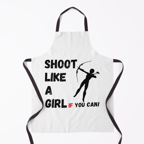 Item preview, Shoot Like A Girl If You Can! Funny T-shirt women gift designed and sold by InnovantDesigns.