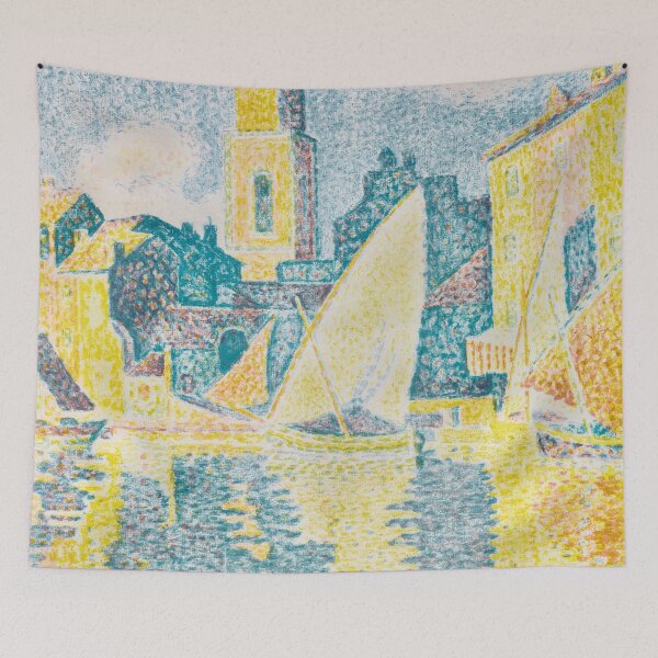 Item preview, The Port, Saint–Tropez (ca. 1897–198) by Paul Signac designed and sold by Designedbysm.