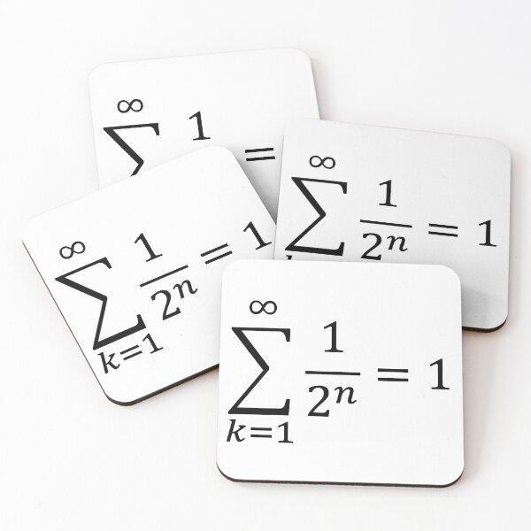 Item preview, geometrical sum equals 1, the infinite leads to a finite designed and sold by NoetherSym.