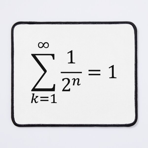 Item preview, geometrical sum equals 1, the infinite leads to a finite designed and sold by NoetherSym.