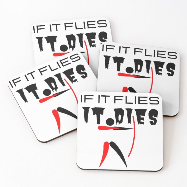 Item preview, If It Flies It Dies! Funny T-shirt men gift women gift designed and sold by InnovantDesigns.