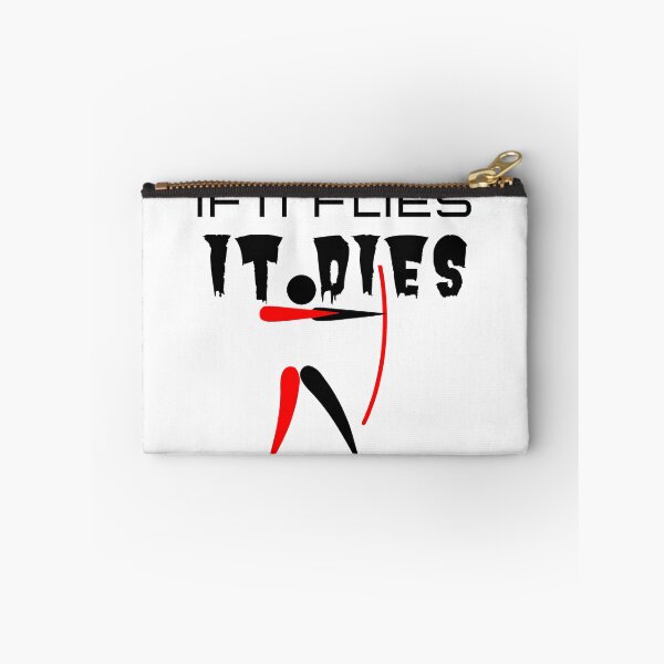 Item preview, If It Flies It Dies! Funny T-shirt men gift women gift designed and sold by InnovantDesigns.