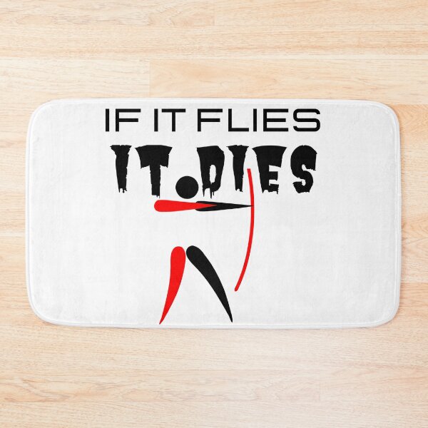 Item preview, If It Flies It Dies! Funny T-shirt men gift women gift designed and sold by InnovantDesigns.