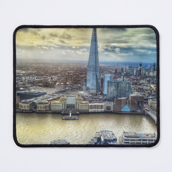 Item preview, Shard London Cityscape River Thames Sunset designed and sold by KALEIDOSCOPE UK.