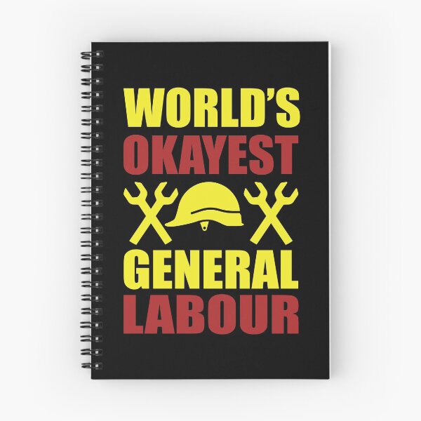 Item preview, World's Okayest General Labour designed and sold by BeanxMax.