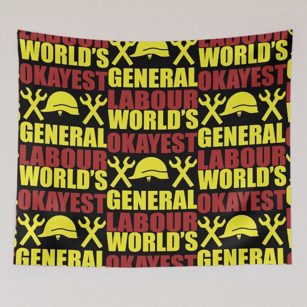 Item preview, World's Okayest General Labour designed and sold by BeanxMax.