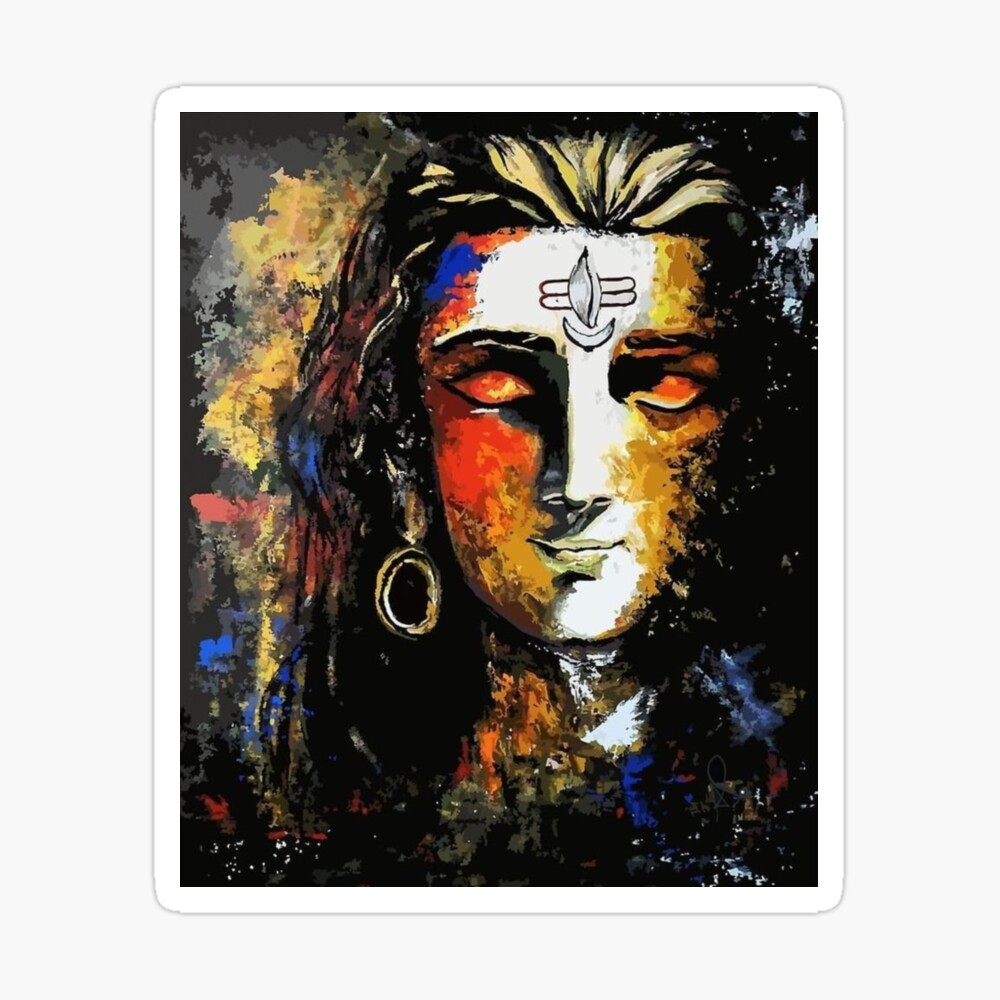 Lord Shiva Mahadev Painting