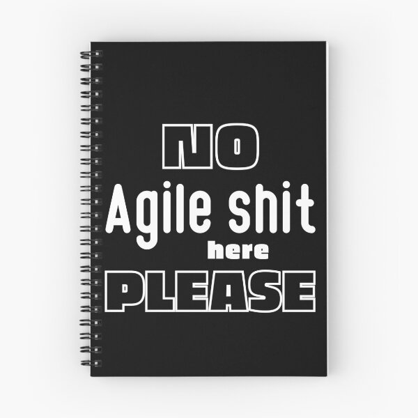 Item preview, No Agile Shit Here Please designed and sold by trendingatees.