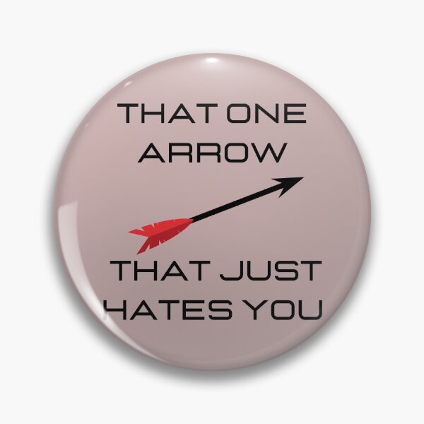 Item preview, That One Arrow That Just Hates You Funny T-shirt men gift women gift designed and sold by InnovantDesigns.
