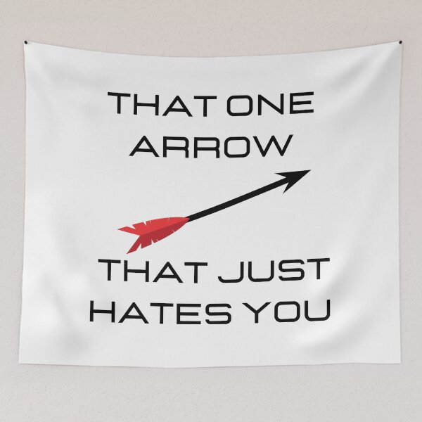 Item preview, That One Arrow That Just Hates You Funny T-shirt men gift women gift designed and sold by InnovantDesigns.