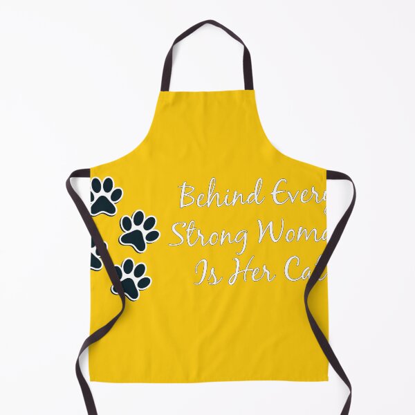 Item preview, Behind Every Strong Woman Is Her Cat designed and sold by Ouizza.