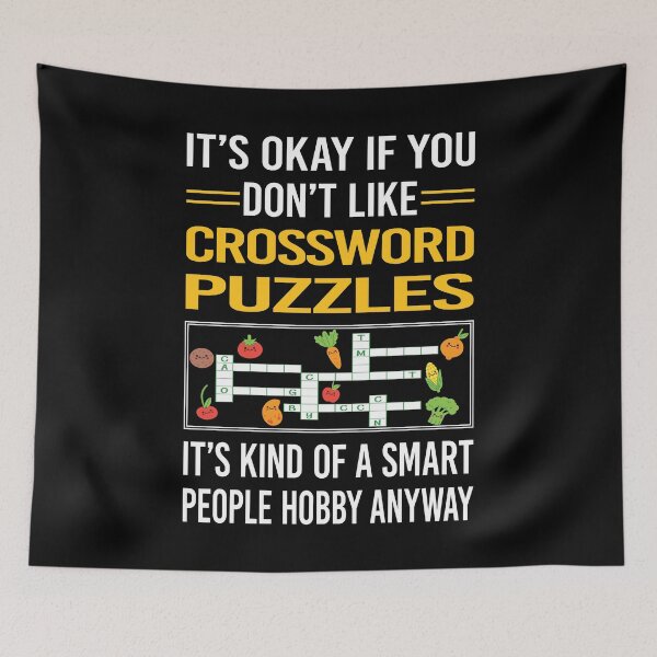 Item preview, Funny Smart People Crossword Puzzles designed and sold by jiggleterrified.