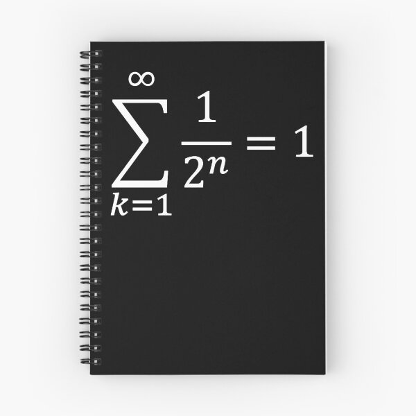 Item preview, geometrical sum equals 1, the infinite leads to a finite, dark version designed and sold by NoetherSym.