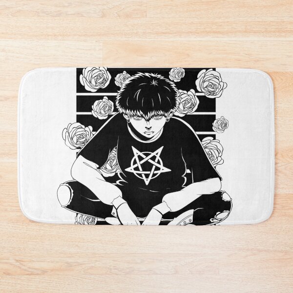 Item preview, Goth Anime Boy Gothic Japanese Vaporware Aesthetic designed and sold by Nosek1ng.