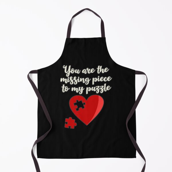 Item preview, You Are The Missing Piece To My Puzzle Valentines Day Heart Puzzle Design designed and sold by TrulyEpoque.