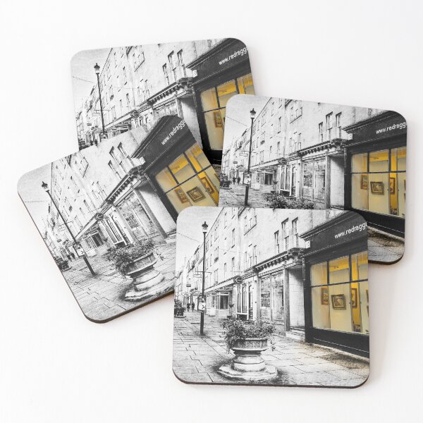 Item preview, Bath Somerset England Alley with Shops and Colour Pop designed and sold by KALEIDOSCOPE UK.
