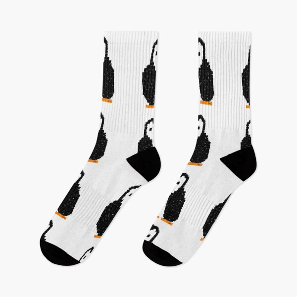 Aperçu de l'œuvre Pingouin damier fond blanc créée et vendue par MentaLee.