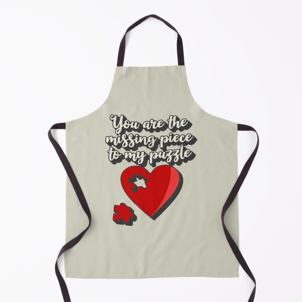 Item preview, You Are The Missing Piece To My Puzzle Valentines Day Heart Puzzle Design designed and sold by TrulyEpoque.