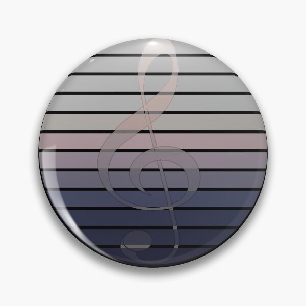 Item preview, Vintage treble clef  designed and sold by Moonlight-Art-.