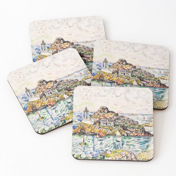Item preview, Morlaix, Entrance of the River (1927) by Paul Signac designed and sold by Designedbysm.