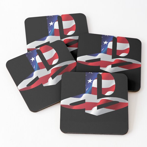 Artikelvorschau, USA-Flagge PS-Logo Classic T-Shirt.png entworfen und verkauft von TabathaNeely.