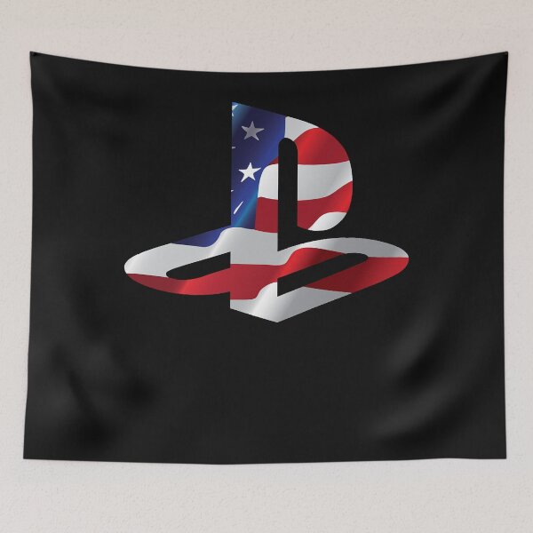 Artikelvorschau, USA-Flagge PS-Logo Classic T-Shirt.png entworfen und verkauft von TabathaNeely.