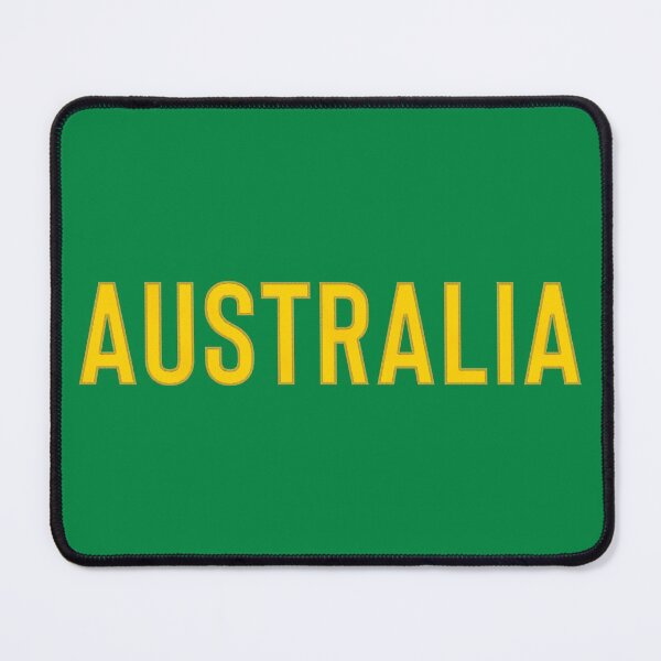Item preview, Embroidered Australia text designed and sold by Jukka Heilimo.
