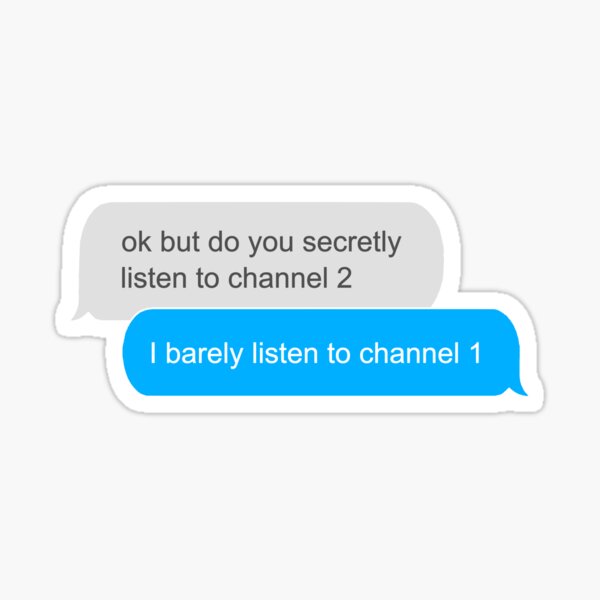 Aperçu de l'œuvre J'écoute à peine les SMS créée et vendue par goodbai.