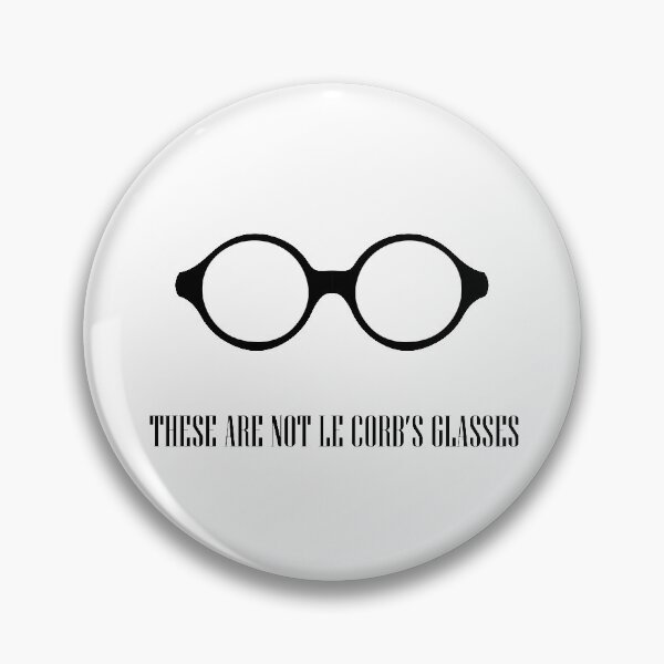 Item preview, Le Corbusier - These Glasses that don't Make the Architect designed and sold by pinspace.