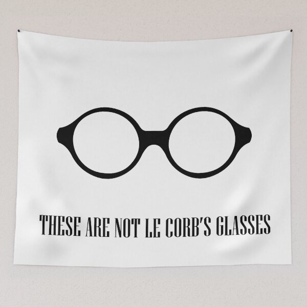 Item preview, Le Corbusier - These Glasses that don't Make the Architect designed and sold by pinspace.
