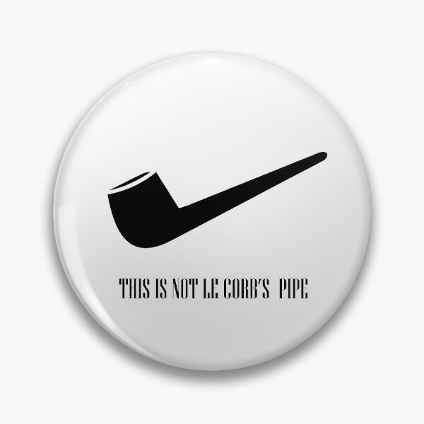 Item preview, Le Corbusier - The Architect that doesn't use a Pipe designed and sold by pinspace.