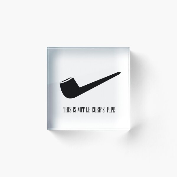Item preview, Le Corbusier - The Architect that doesn't use a Pipe designed and sold by pinspace.