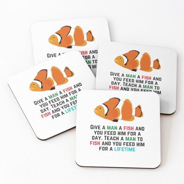 Item preview, Teach a man to fish designed and sold by Hinny8.