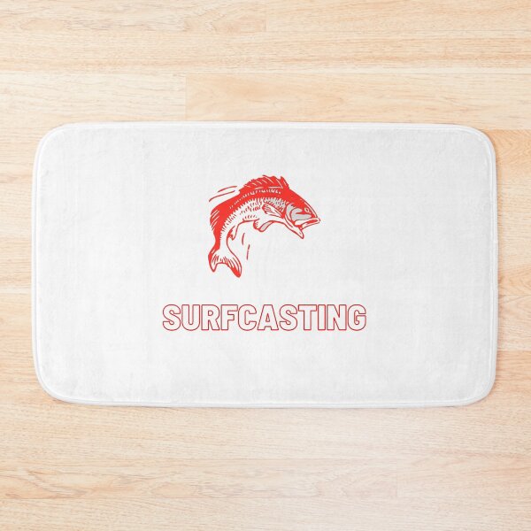Item preview, Surfcasting fishing beach design red designed and sold by AmonRa16.