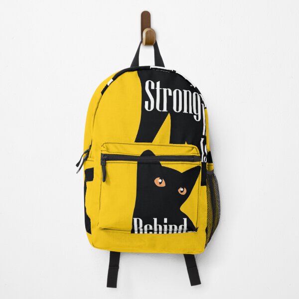 Item preview, Behind Every Strong Woman Is Her Cat, Strong Woman, cute Cat designed and sold by Ouizza.