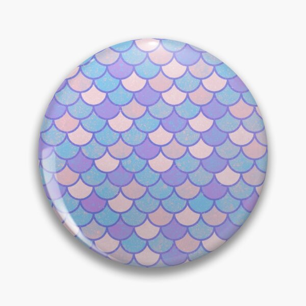 Item preview, Blue and Purple Mermaid Scales Pattern designed and sold by Saanis.