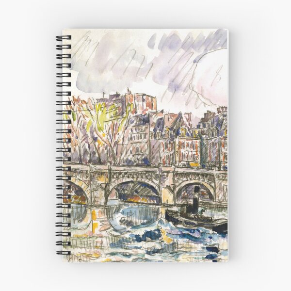 Item preview, Paris: Le Place Dauphine (1928) by Paul Signac designed and sold by Designedbysm.