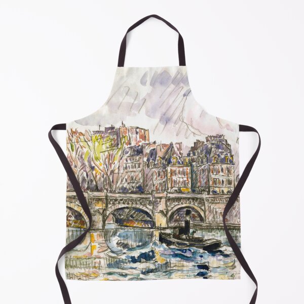 Item preview, Paris: Le Place Dauphine (1928) by Paul Signac designed and sold by Designedbysm.