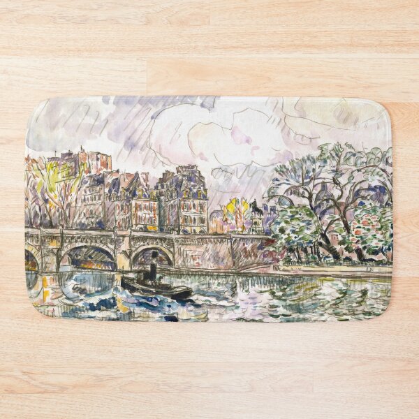 Item preview, Paris: Le Place Dauphine (1928) by Paul Signac designed and sold by Designedbysm.