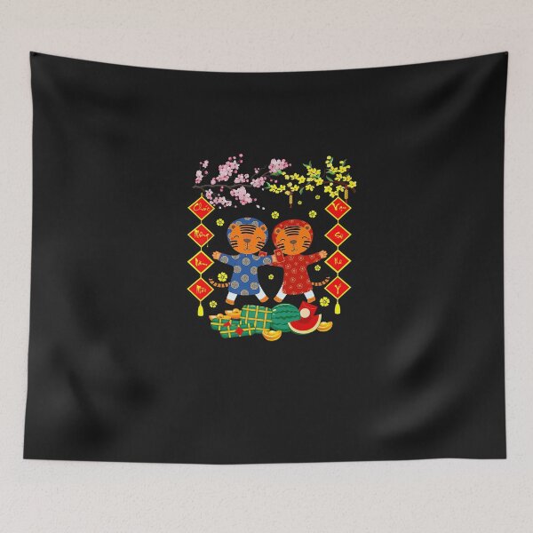 Item preview, Vietnamese Lunar New Year - Tet 2022 Kids Toddlers Family Premium T-Shirt designed and sold by shop   luisant.