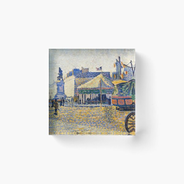 Item preview, Place de Clichy (1887) painting by Paul Signac designed and sold by Designedbysm.