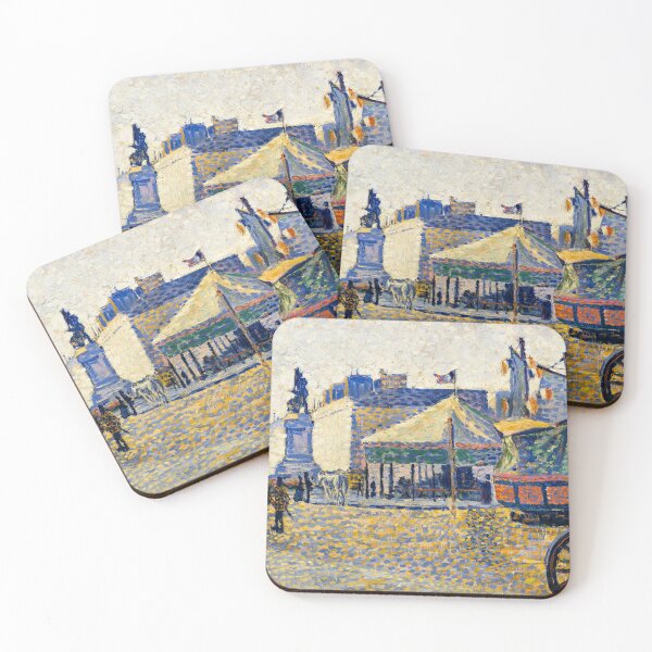 Item preview, Place de Clichy (1887) painting by Paul Signac designed and sold by Designedbysm.