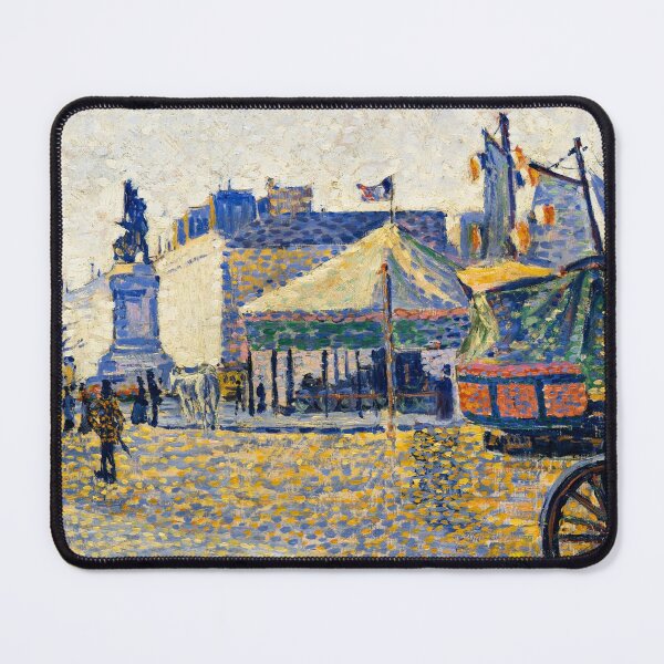 Item preview, Place de Clichy (1887) painting by Paul Signac designed and sold by Designedbysm.
