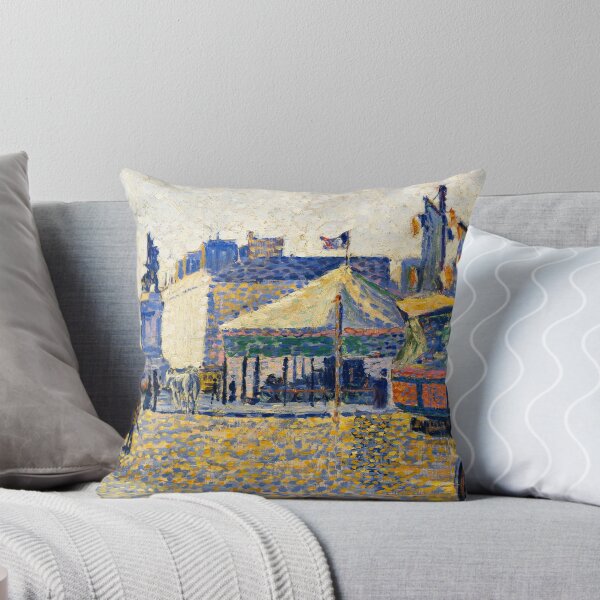 Item preview, Place de Clichy (1887) painting by Paul Signac designed and sold by Designedbysm.