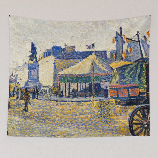 Item preview, Place de Clichy (1887) painting by Paul Signac designed and sold by Designedbysm.