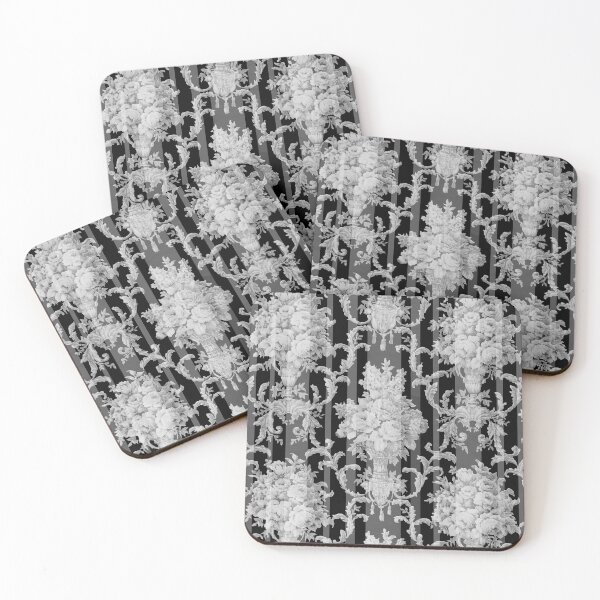 Item preview, Floral Classic Black Romantic  art by Miguel Matos Official designed and sold by MiguelMatosArt.