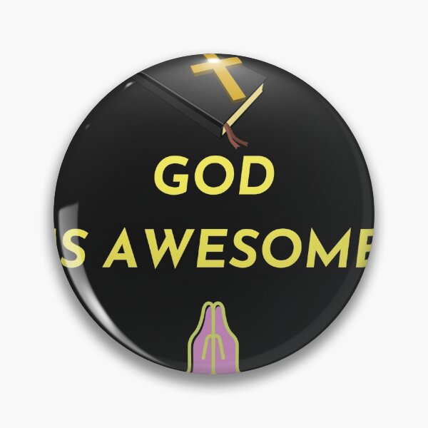 Item preview, GOD IS AWESOME. designed and sold by Highhocreations.