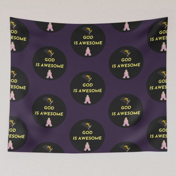 Item preview, GOD IS AWESOME. designed and sold by Highhocreations.