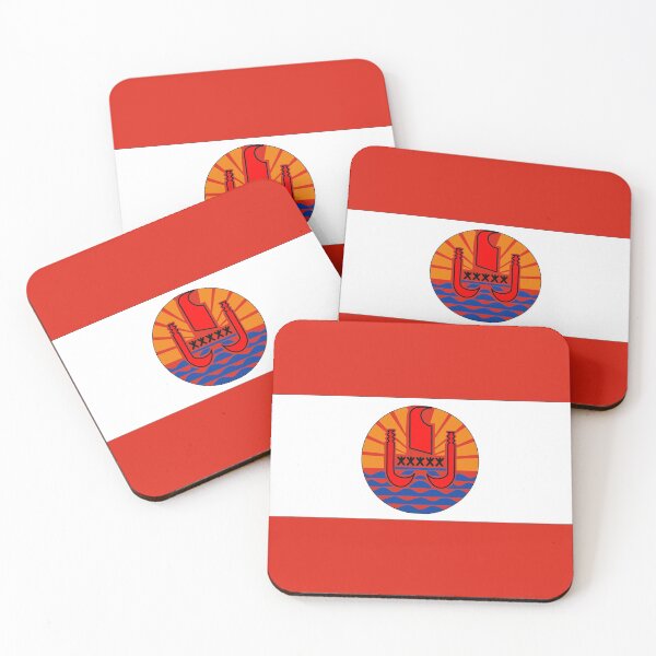 Item preview, French Polynesia Flag designed and sold by Freihalt.